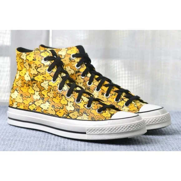 New! Size: 9.5 Men/11.5 Women | Converse Chuck 70 Hi Peanuts Woodstock | A01871C - Picture 11 of 16